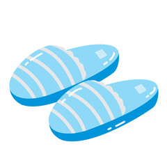 Winter House Slipper Vector Set