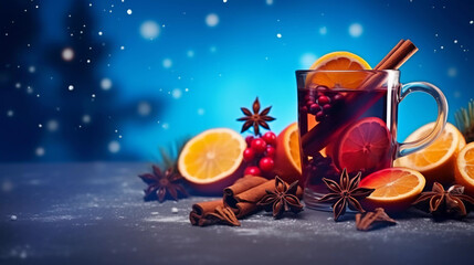 portrait of mulled wine
