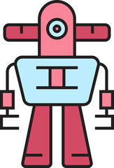Cartoon Robot Avatar
