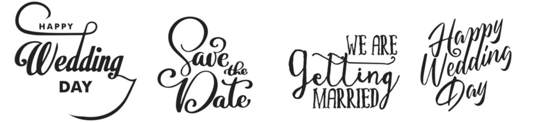 Wedding Anniversary Wishing Greeting Card Design. Conceptual Creative Card for Marriage Anniversary. Editable Illustration.