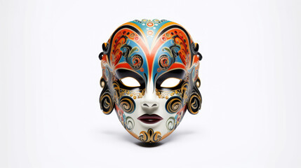 Mesmerizing masks steal the stage in operatic theatre art, blending mystery and elegance in a captivating dance of dramatic expression