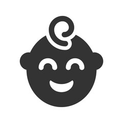Baby smiling Icon