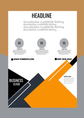 Business flyer template