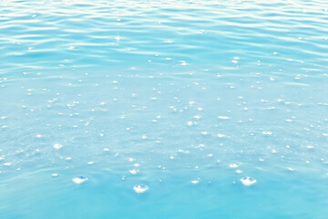 Fototapeta premium The theme of water droplets and water