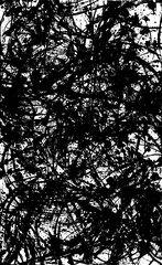 Monochrome grunge texture abstract chaotic