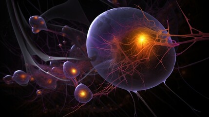 microscopic world inside the brain where mechanics navigate between neurons and circuits 