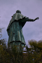 Statue of San Carlo Borromeo,Arona.