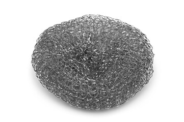 Stainless steel scourer for dish washing