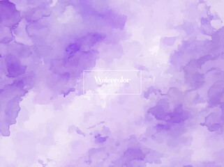 Abstract watercolor background, Purple watercolor