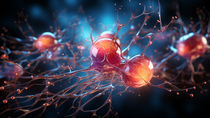 Human neurons.