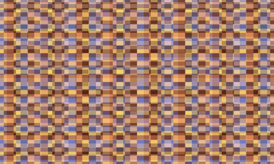 Colorful Background of Squares. Banner for your design. Geometric style pattern. Mosaic grid. Abstract squares background. Pixel mesh. Vector illustration