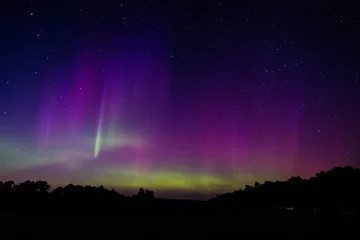 Foto op Plexiglas Northern Lights & Summer, Winter Nights - Upper Peninsula of Michigan © Valine