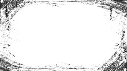 Vector grunge frame. Grunge background.