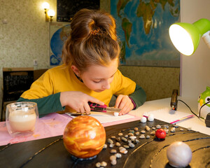 Focused Craftwork with Solar Model © Vagengeim