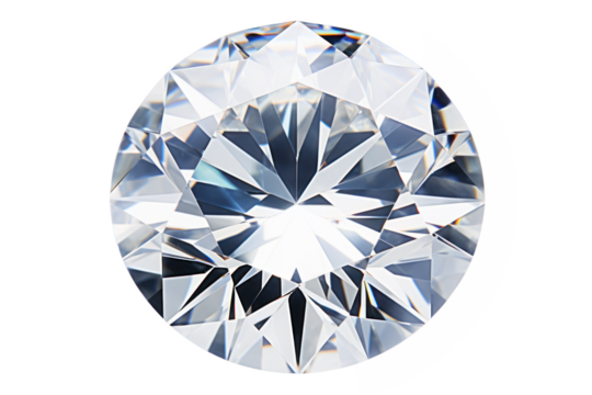 diamond, png file isolated with shadow on transparent background