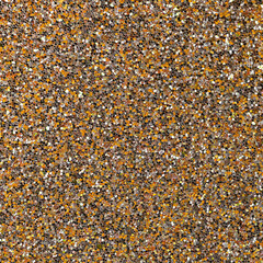 Paper of fabric sequin design closeup in gold