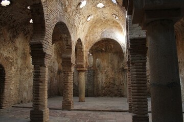 Arab baths of Ronda, Andalusia, Spain
