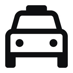 Obraz premium taxi icon