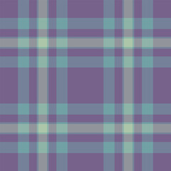 Plaid check tartan of texture seamless textile with a fabric vector background pattern.
