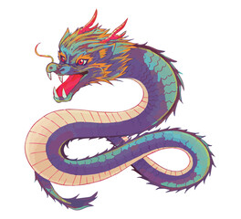 龍のイラスト素材