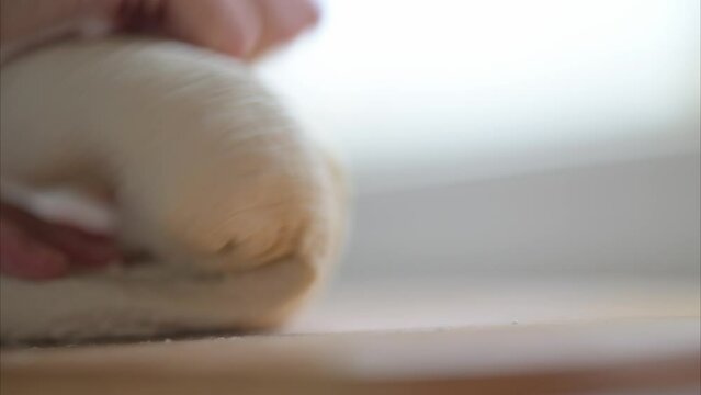 Pane fatto a mano impasto
