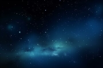Background showing stars and galaxies in the night sky. Generative AI