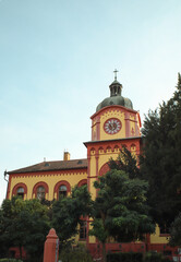 Ancient gymnasium in old Serbian town Sremski Karlovci 