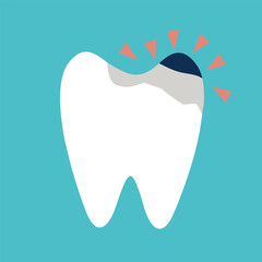 rotten tooth icon