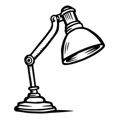 Furniture chandelier, floor and table lamp in flat cartoon style. A set of lamps on a white background. Chandeliers, illuminator, flashlight - elements of a modern interior. Vector illustration. , ai 