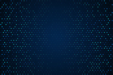 Digital technology background. Digital data circle blue pattern pixel background