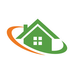 home residence house logo icon