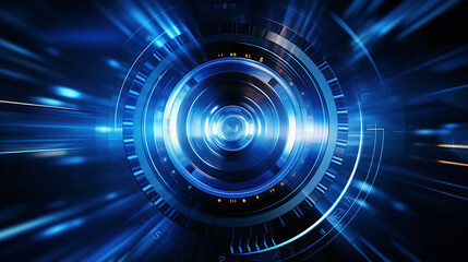 Fototapeta premium abstract tunnel background