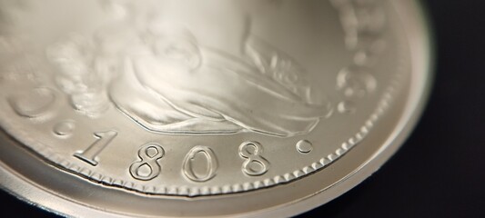 A 1808 Silver coin