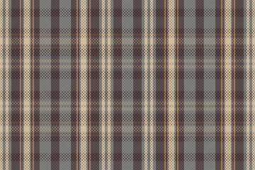 Tartan plaid pattern with texture and nature color. Vector illustration.