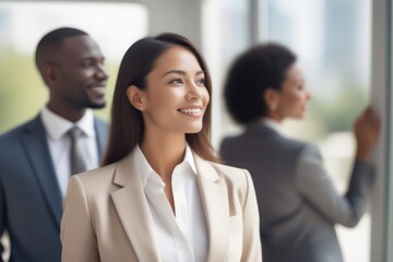 portrait of a business team