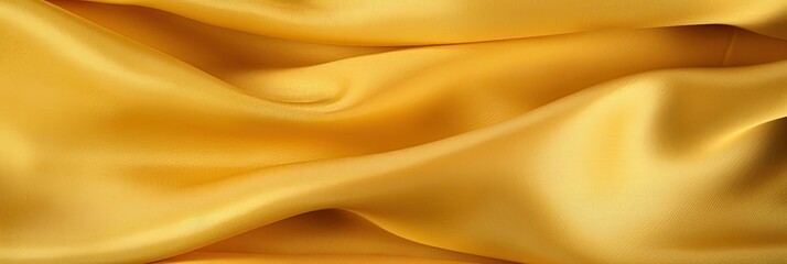 golden yellow fabric. 