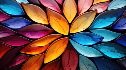 Colorful glass background