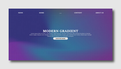Abstract color gradient modern blurred background and film grain texture template with an elegant