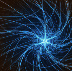 Nebulae's Luminous Symphony: Cosmic Fractals Unveiled