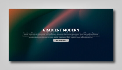 Abstract color gradient modern blurred background and film grain texture template with an elegant