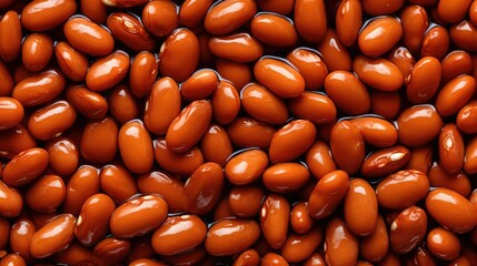 Baked beans background