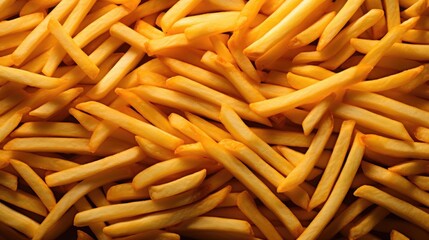 French fries background