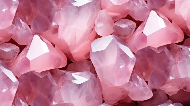 Rose quartz background