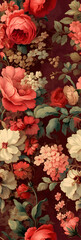 vintage floral wallpaper design seamless pattern