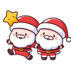 Rudolf,star,santa,girl,char,cute,Generative AI