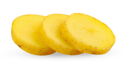 potatoes isolated on transparent png