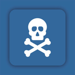 skull death danger symbol