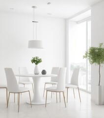 Modern Interior Design - White Living Room