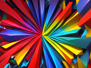 Abstract Colourful gradient background for design Generative Ai