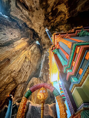 Batu Caves in Kuala Lumpur, one of the largest Hindu attractions in Malaysia